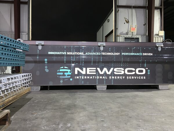 Custom Vinyl Signs For Newsco