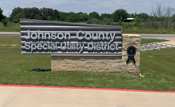Johnson County Special Utility District Monument Signs Made By Oakspy Signs Graphics In Fort Worth Tx